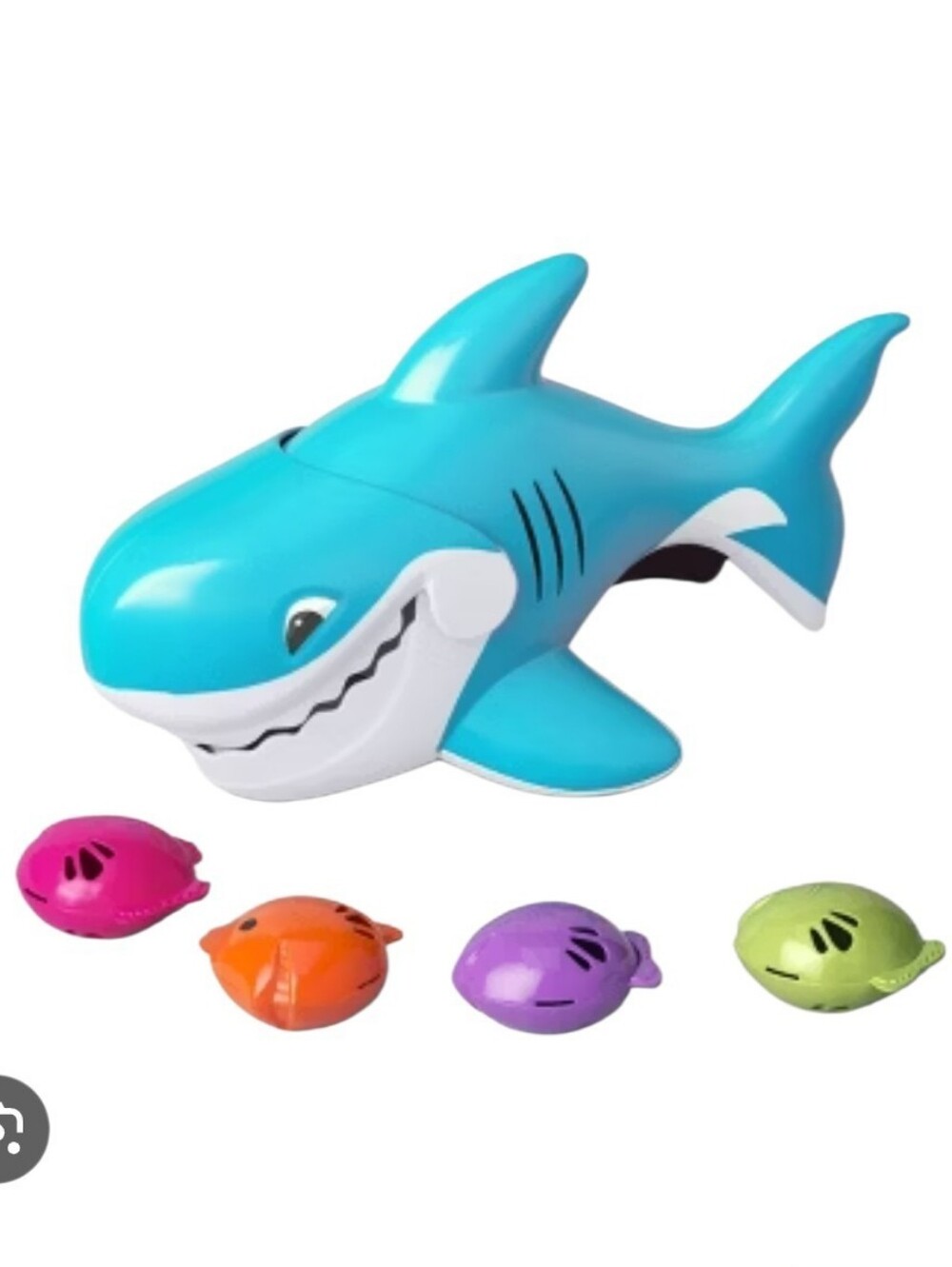 NEW Sun Squad Silly Snack Shark Water Toy with Colorful Floating Fish